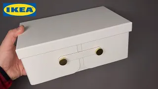 IKEA SPINNROCK Box with compartments Assembly guide