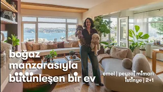 Site Hayatından İstinye Sırtlarında Küçük Bir Eve: Emel’in Boğaza Açılan 2+1 Evi