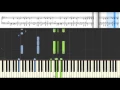 Treasure - Bruno Mars (Piano Accompaniment \u0026 Tutorial)