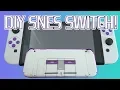 Nintendo Switch SNES Edition DIY Switch Shell Replacement