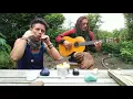 Lagu Raga koomi. (Mongolian singing) with flamenco guitar by Juan de la Sierra and mouth harp by Anette A
