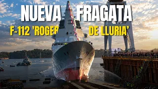 🚢 NAVANTIA bota la fragata F-112 'ROGER DE LAURIA' en Ferrol, ¡4 meses antes de lo previsto!