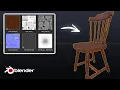 How to Import Model with Textures in Blender OBJ FBX 3DS GLB and Other 3D Files
