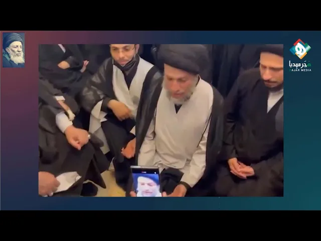 ⁣◾بالحزن والبكاء.. اتلاف ختم المرجع الراحل سماحة آية الله العظمى السيد محمد سعيد الحكيم(قد)وختم مكتبه