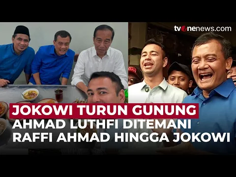 Ahmad Luthfi Blusukan Bareng Raffi Ahmad, Hingga Sarapan Dengan Jokowi