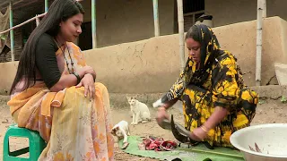 পুকুরের তাজা মাছ আর গাছের তাজা লাউ দিয়ে গ্রামীণ রান্না || Panorama Cooking