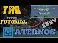 Minecraft Aternos Server Custom Tablist Tutorial Tab Plugin