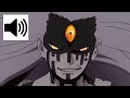 Gold rinnegan sound effect Momoshiki awakens gold rinnegan