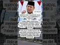 Prabowo s response to being asked to serve as president for 2 terms