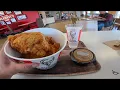 KFC POV 10 BUCKET OF FRIED CHICKEN AND GRAVY DELICIOUS RELAXING EATING MUCKBANG ASMR