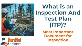 what is an inspection and test plan itp 