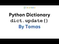 Python Dictionary update Method