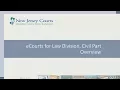 Civil Part eCourtsTraining