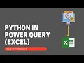 Run Python Code in Power Query Excel using API Post Request
