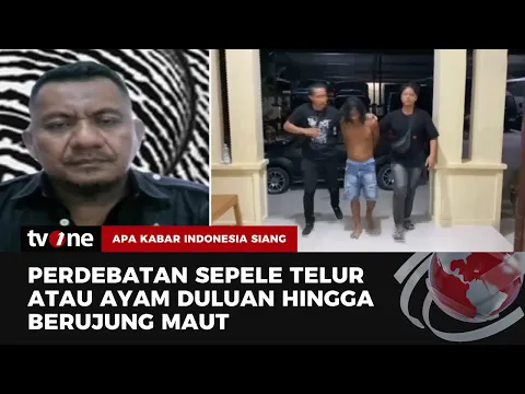 Debat Ayam dan Telur Berujung Maut, Pria Sultra Tikam Teman hingga Tewas