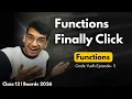 Python Functions Made EASY One Logic for All Questions Class 12 Code Yudh EP 5