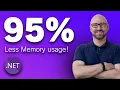 NET s hidden Garbage Collector - from 1 9GB to 85MB of memory