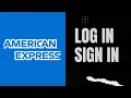 AMEX Login Sign Into American Express - www americanexpress com