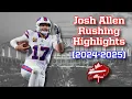 Seeing Red Bills QB Josh Allen 2024 Rushing Highlights