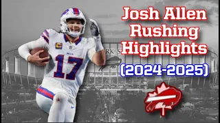 Seeing Red Bills QB Josh Allen 2024 Rushing Highlights