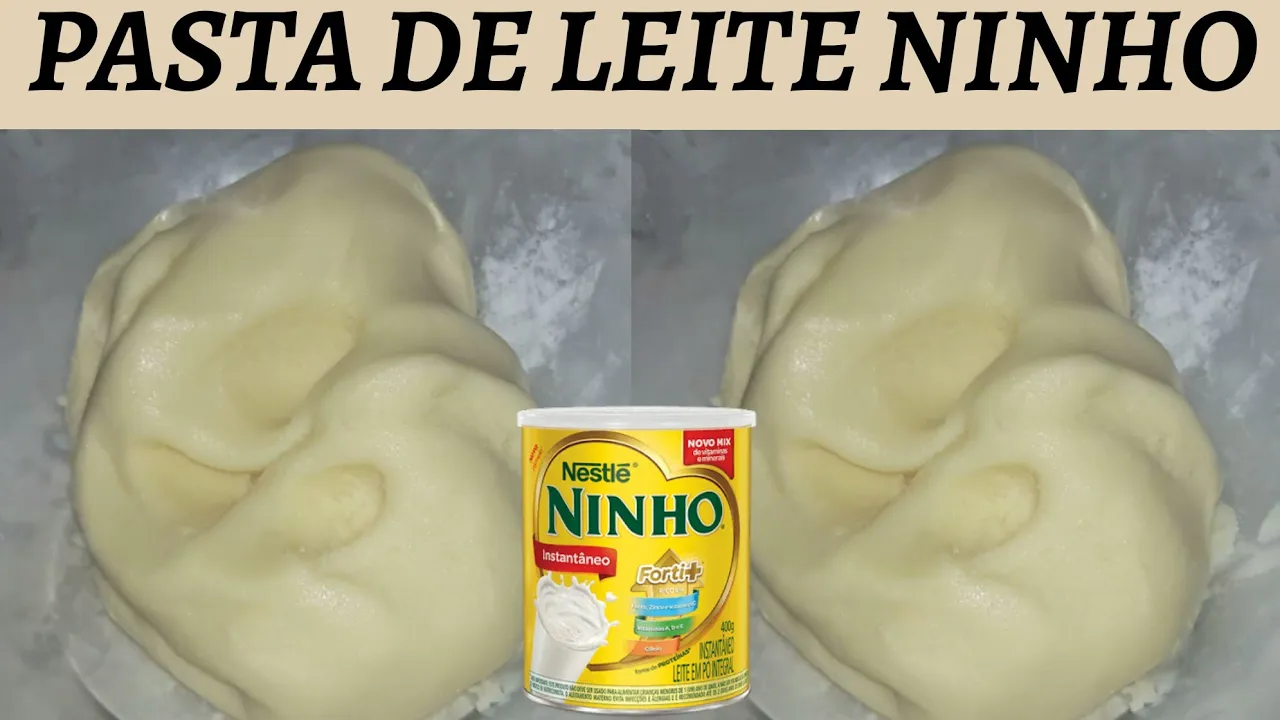 Pasta de leite em pó passo a passo/Rafa Doce com amor
