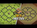 TOP 5 Best Town Hall 8 TH8 Hybrid Base Layout Copy Link 2026 Clash of Clans