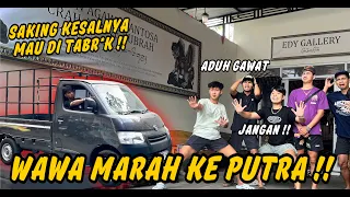PUTRA DAN WAWA BERTENGKAR !! Gallery sampai mau di hancurkan