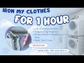 Iron my cloths with me Silent Vlog