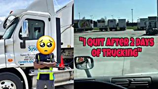 Truck Driver Quits After 2 Days Of Local Trucking Thousands Of Truckers Hate On Him