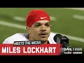 Miles Lockhart discusses shedding his black stripe improvements made in spring football