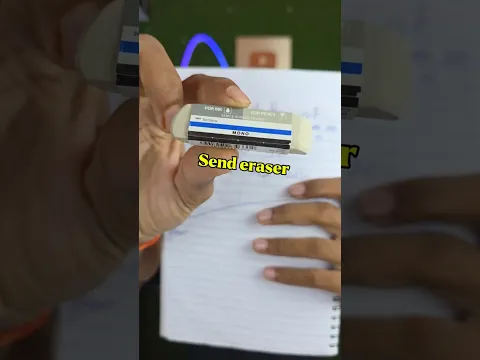 Testing World’s strongest Eraser ?