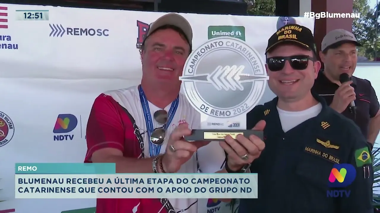 Remo: Blumenau recebeu a última etapa do campeonato catarinense que contou com o apoio do Grupo ND