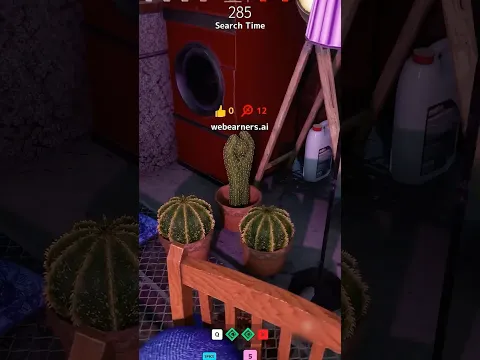 Insane Hiding attempt Minecraft plant - Meccha Chameleon #mecchachameleon