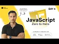 Day 4 ES6 Classes DOM JavaScript Zero to Hero 5 Days