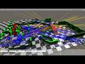 Unity DOTS Shooting Debugging 100 Hovercrafts AI
