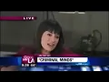 Paget Brewster gets interviewed on criminal minds set