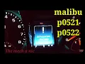 2013 - 2016 malibu oil pressure sensor P0521 P0522