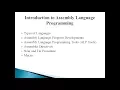 Assembly language Programming basics Assembly language programming Tutorial