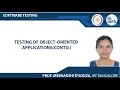 Testing of Object-Oriented Applications Contd