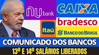 13º SALÁRIO ANTECIPADO E 14º GARANTIDO, BANCOS LIBERAM BENEFÍCIOS QUE VÃO AJUDAR OS APOSENTADOS