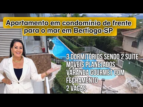 Download MP3 Maravilhoso apartamento em condomínio frente mar em Bertioga-SP.