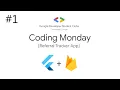 Coding Mondays Part 1 - Project Overview GitHub Create Deploy Flutter App