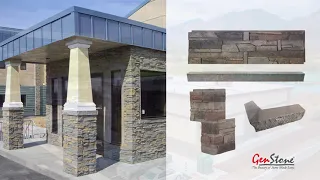 GenStone Faux Siding for Steel Buildings