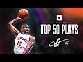 Vince Carter s TOP 50 Plays HALF MAN HALF AMAZING