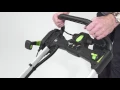 How to start and stop the EGO Power Snow Blower