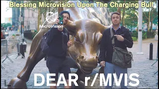 Microvision Stock Ticker IS Blessed the Charging Bull of Wall Street