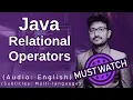Relational Operators in Java Java Course