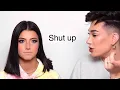 James Charles ANNOYING Charli D Amelio for 1 minute and 39 seconds straight