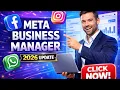 How to Create Meta Business Manager in 2026 Step-by-Step Tutorial
