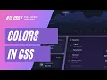Colors In CSS Full-Stack Web-Development Course